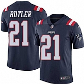 Nike Men & Women & Youth Patriots 21 Malcolm Butler Navy Blue Color Rush Limited Jersey,baseball caps,new era cap wholesale,wholesale hats